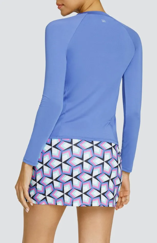 Women Tail Activewear Long Sleeve Fontana Top Periwinkle