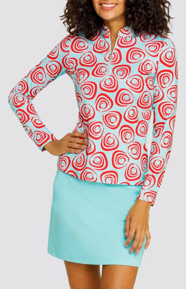 Women Tail Activewear Long Sleeve Kit Top Dynamic