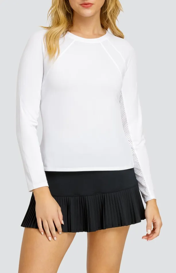 Women Tail Activewear Long Sleeve Legend Top Chalk White