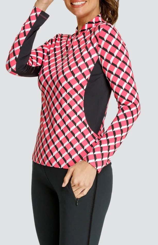 Women Tail Activewear Long Sleeve Lila Grace Top Diamond Realm