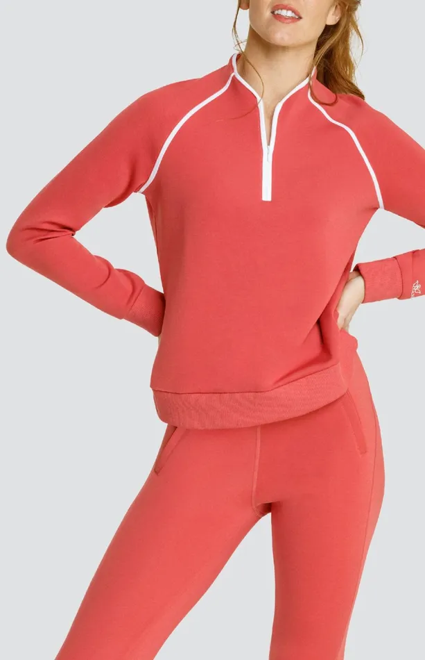 Women Tail Activewear Long Sleeve Regent Top Cherry Rose