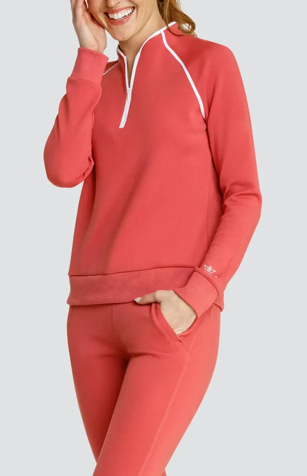 Women Tail Activewear Long Sleeve Regent Top Cherry Rose