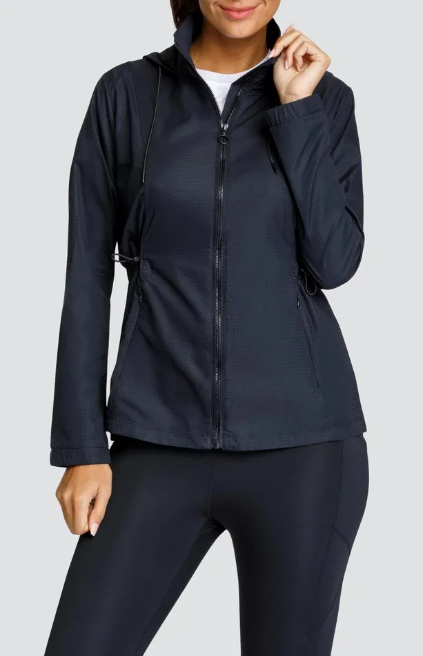 Women Tail Activewear Nola Water Resistant Jacket Onyx Black
