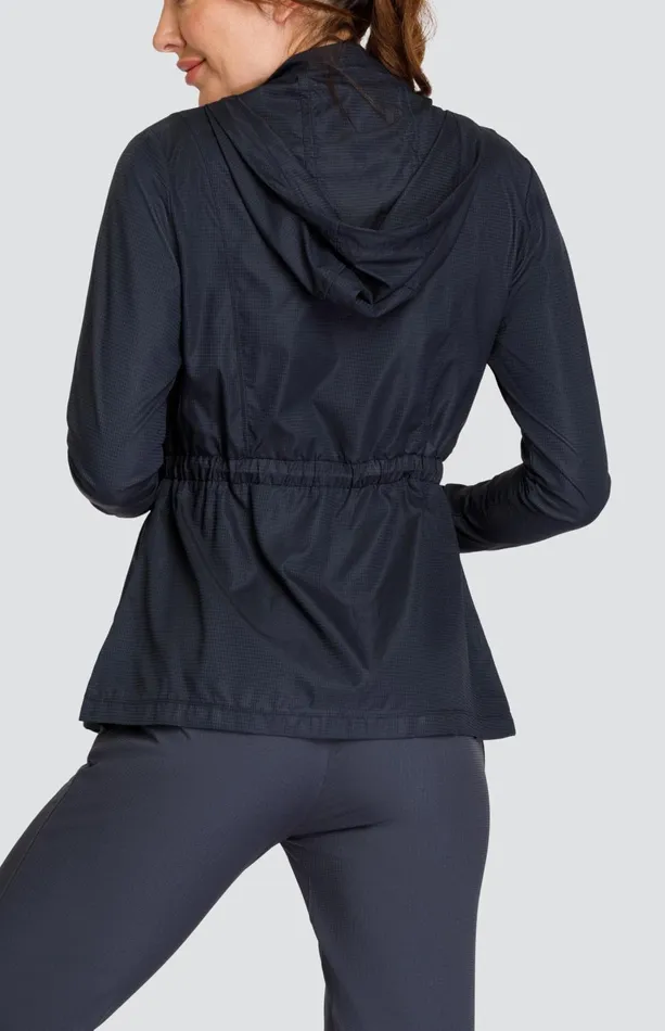 Women Tail Activewear Nola Water Resistant Jacket Onyx Black