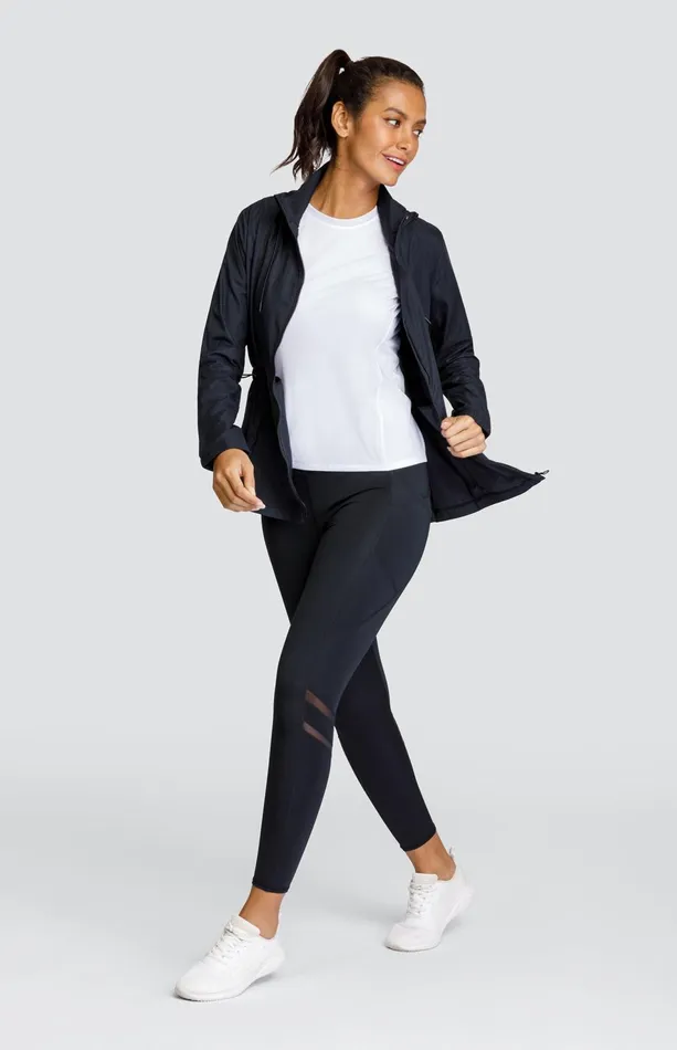 Women Tail Activewear Nola Water Resistant Jacket Onyx Black