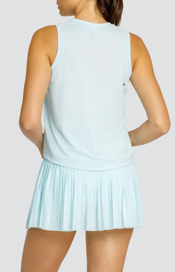 Women Tail Activewear Tanks Machli Tank Blue Glow