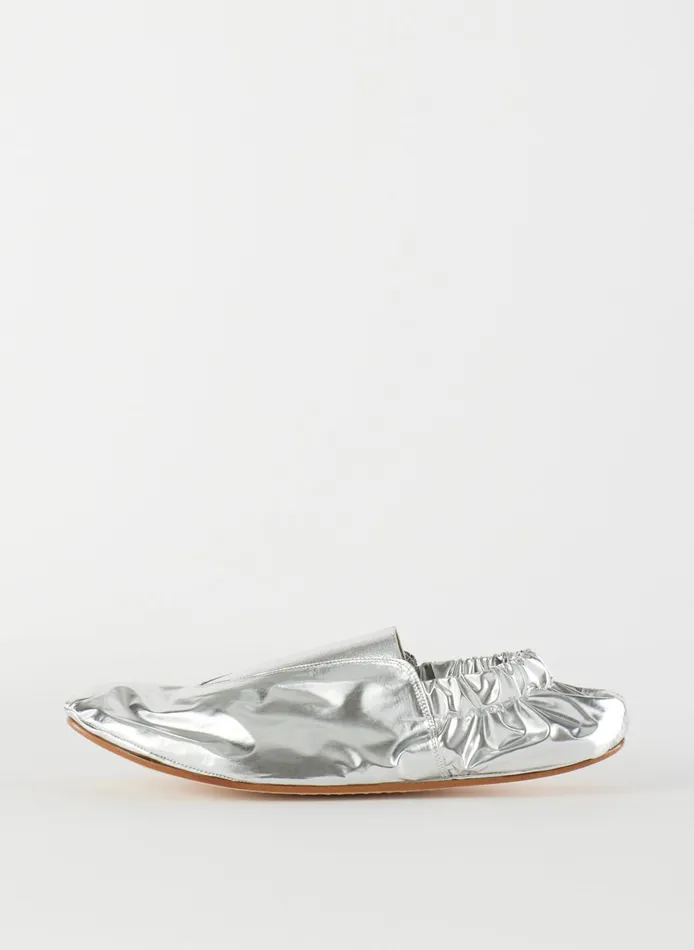 Women Tibi Flats Metallic Mikhail Flat