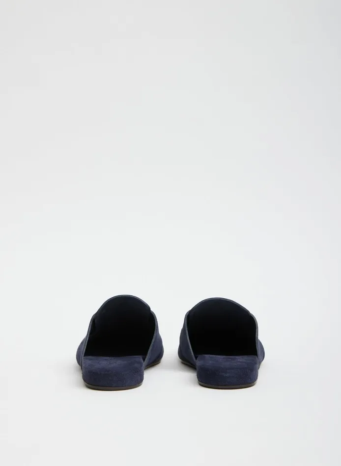 Women Tibi Flats Suede Granger Slide
