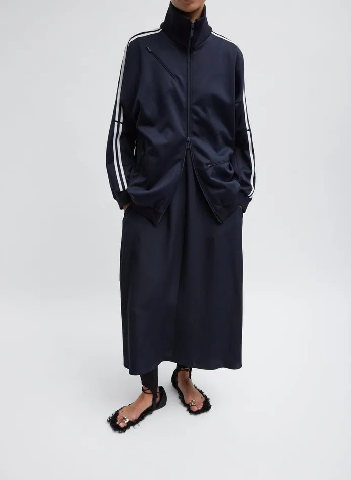 Women Tibi Jackets and Outerwear Active Knit Zipper Detailed Track Jacket