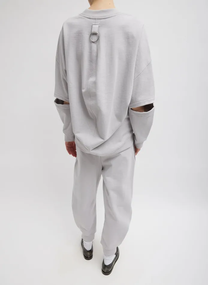 Women Tibi Knitwear and Sweatshirts Cocoon Crewneck Sweatshirt