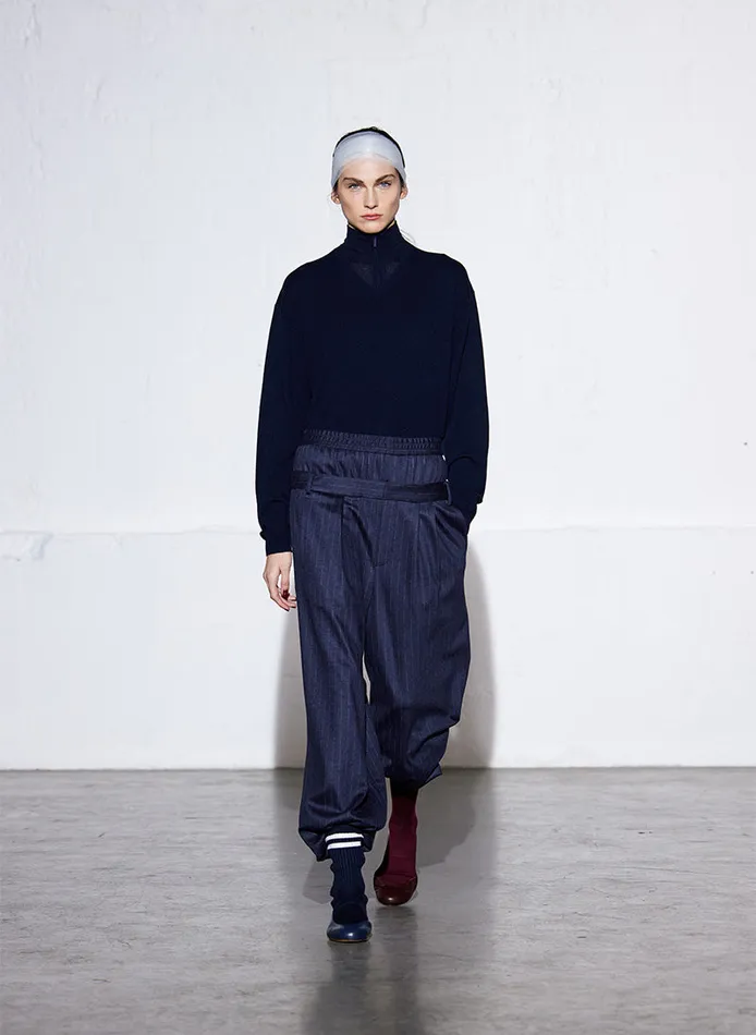 Women Tibi Knitwear and Sweatshirts Washable Cashmere Easy VNeck Sweater