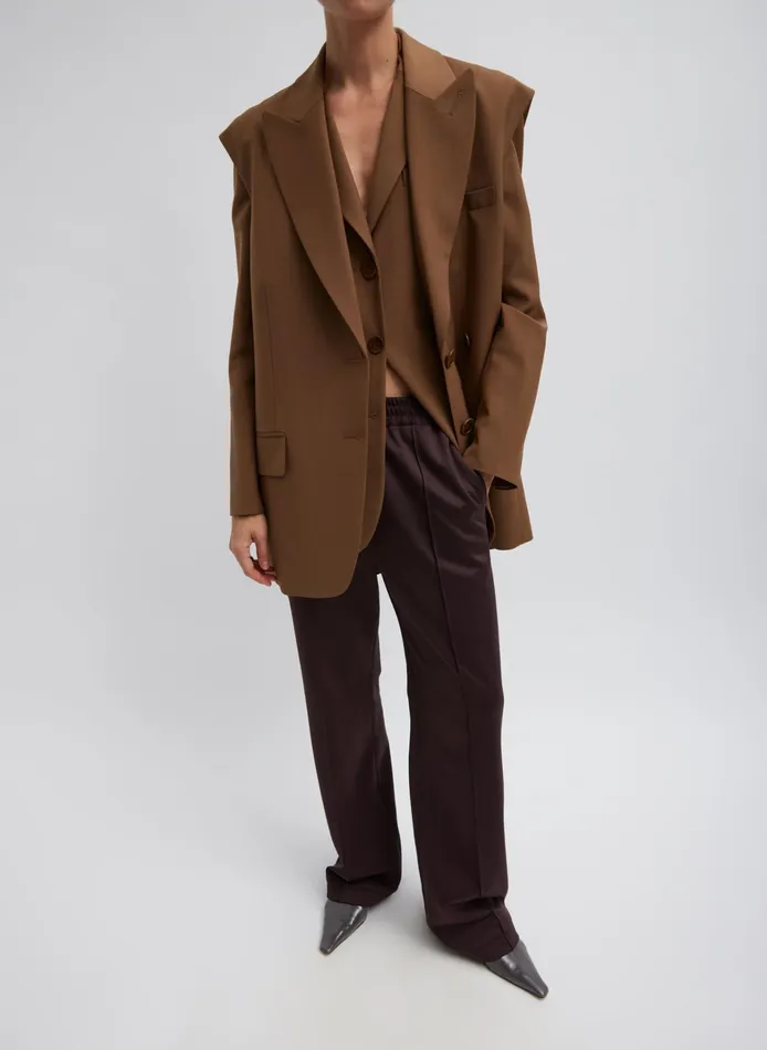 Women Tibi Pants and Shorts Active Knit Scottie Jogger