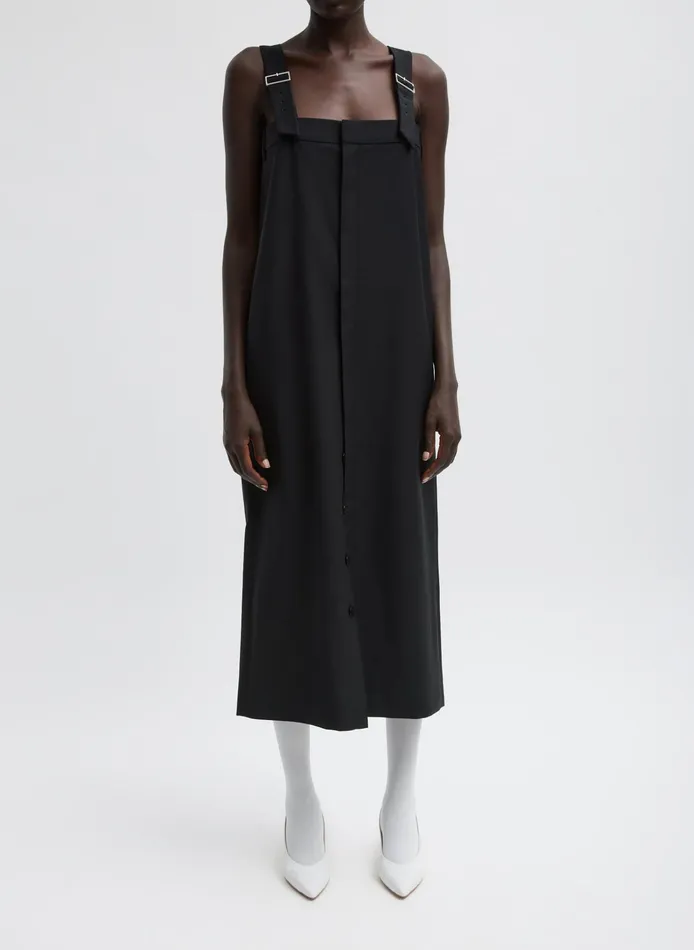 Women Tibi Skirts Tropical Wool Convertible Overall Skirt
