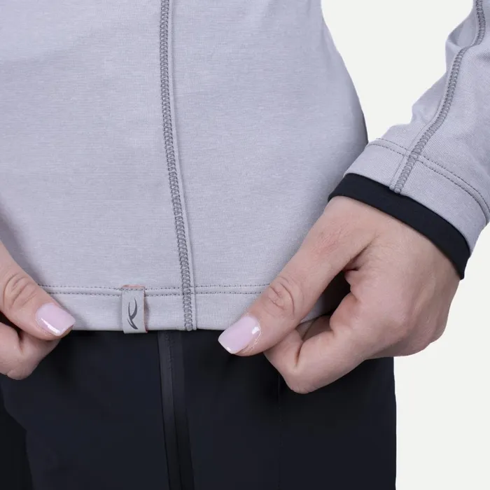 Women Trace 20 Midlayer HalfZip Alloy KJUS Midlayers and Sweaters