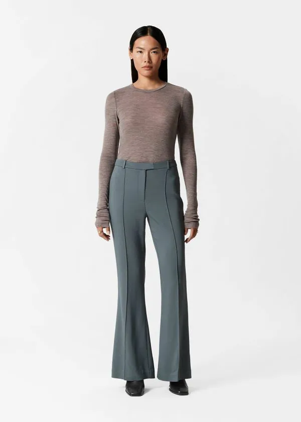 Women Trousers and Other Stories Flared Trousers Dark Grey