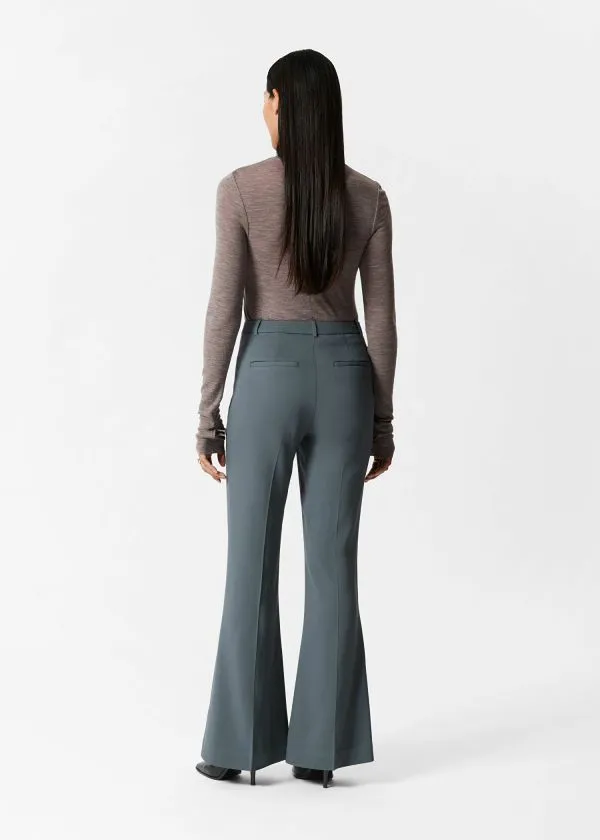 Women Trousers and Other Stories Flared Trousers Dark Grey