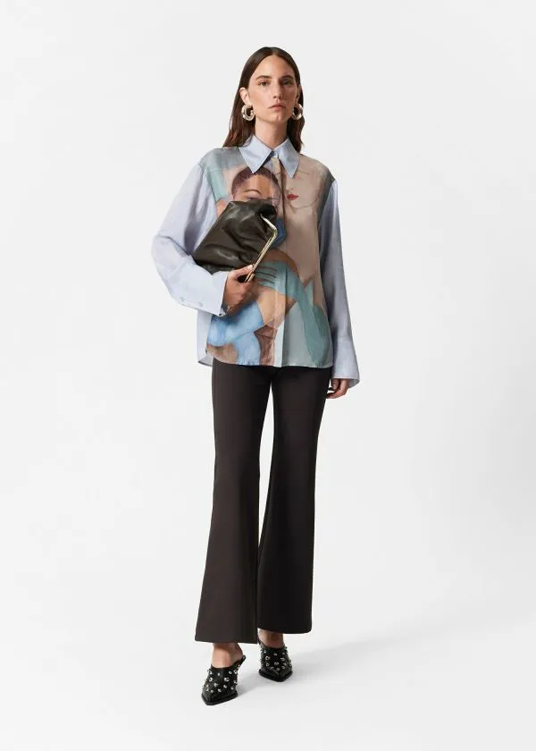 Women Trousers and Other Stories KickFlare Trousers Dark Brown