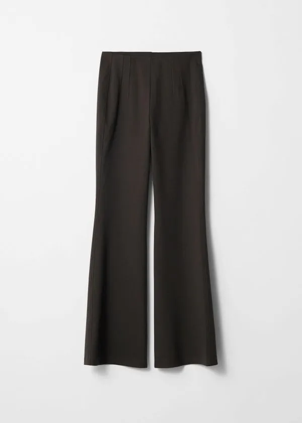 Women Trousers and Other Stories KickFlare Trousers Dark Brown