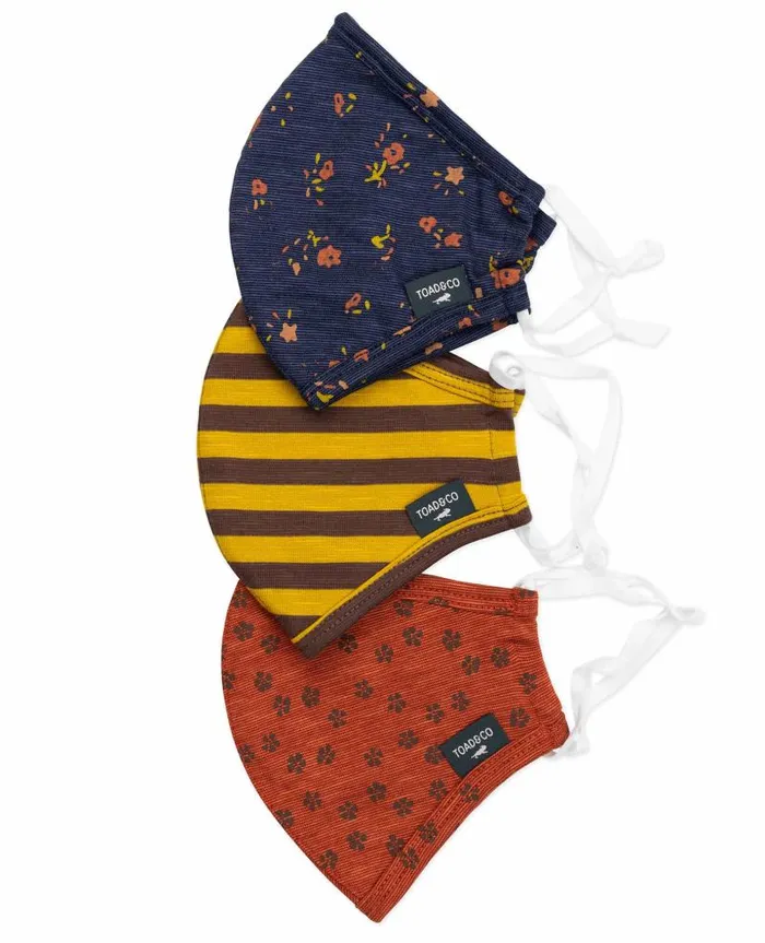 Women Underwear and Accessories Toad and Co Sustainable Knit Face Mask Pack Of 3 Samba 3 Pack B Women Underwear and Accessories Toad and Co Sustainable Knit Face Mask Pack Of 3 Samba 3 Pack B