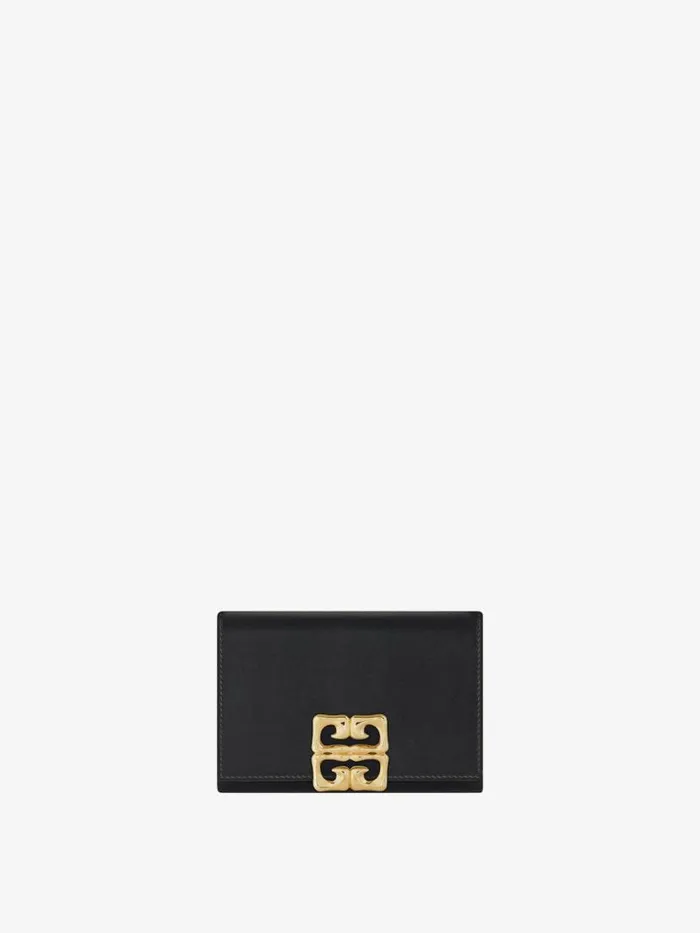 Women Wallets and Card Holders Givenchy 4G Liquid Wallet In Box Leather Black Women Wallets and Card Holders Givenchy 4G Liquid Wallet In Box Leather Black