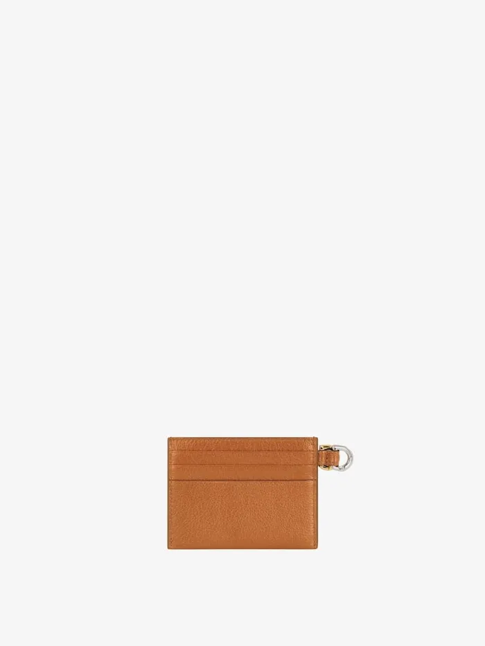 Women Wallets and Card Holders Givenchy Voyou Card Holder In Leather Soft Tan Women Wallets and Card Holders Givenchy Voyou Card Holder In Leather Soft Tan