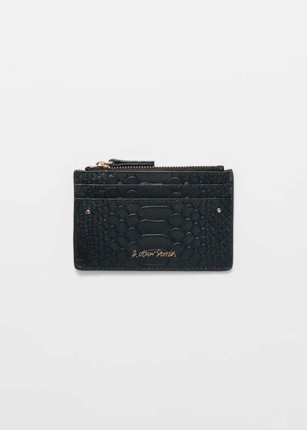 Women Wallets and Other Stories Classic Leather Cardholder Black