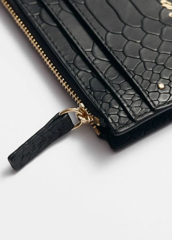 Women Wallets and Other Stories Classic Leather Cardholder Black