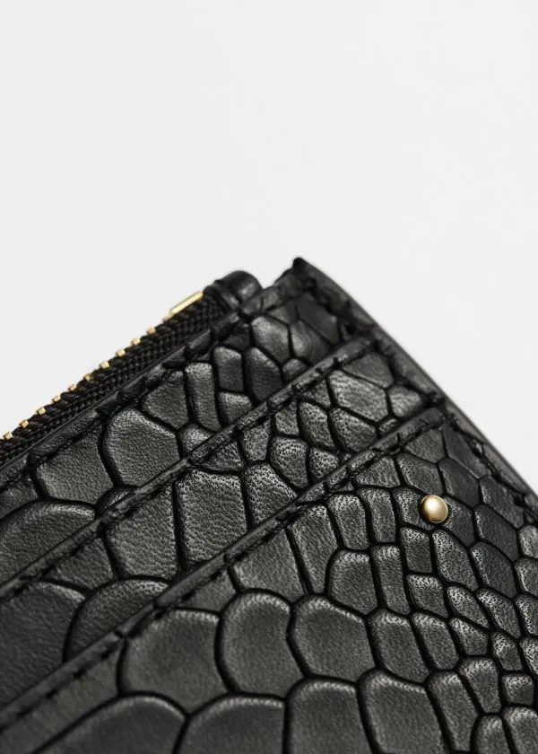 Women Wallets and Other Stories Classic Leather Cardholder Black