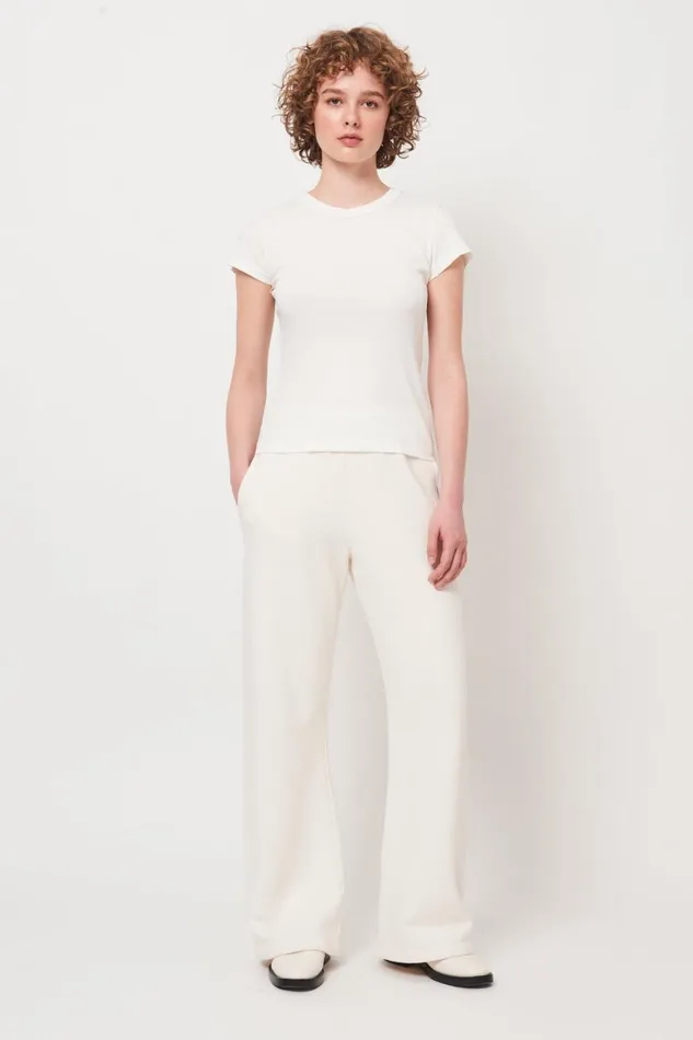 Women Washed White Liv Tee Raquel Allegra TShirts