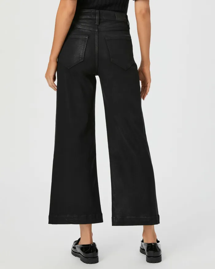 Women Wide Leg PAIGE Anessa Wide Leg Jean 8211 Black Fog Luxe Coating Women Wide Leg PAIGE Anessa Wide Leg Jean 8211 Black Fog Luxe Coating