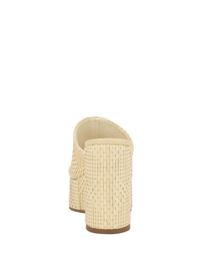Women Yenisa Woven Wedged Sandals Light Natural Heels GUESS Women Yenisa Woven Wedged Sandals Light Natural Heels GUESS