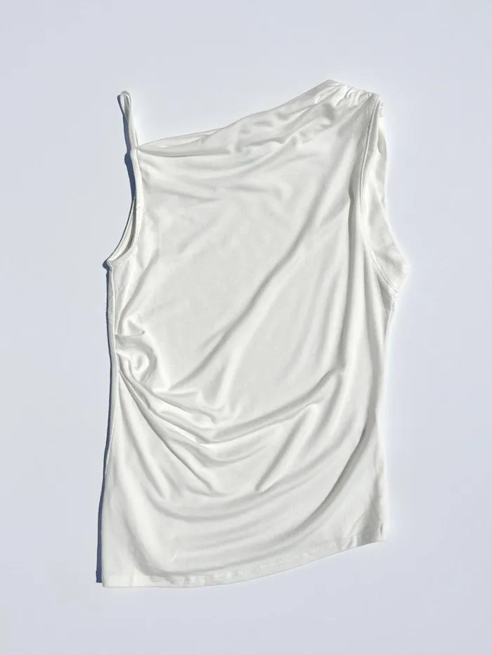 Women Zoe Top Ivory Lisa Says Gah Sleeveless Tops