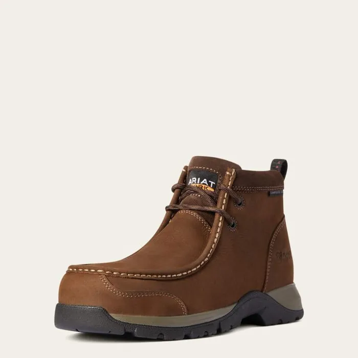 Work Boots and Shoes Women Ariat Edge LTE Moc Composite Toe Work Boot Dark Brown Work Boots and Shoes Women Ariat Edge LTE Moc Composite Toe Work Boot Dark Brown