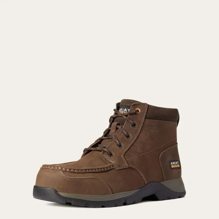 Work Boots Men Ariat Edge LTE Chukka Static Dissipating Composite Toe Work Boot Dark Brown Work Boots Men Ariat Edge LTE Chukka Static Dissipating Composite Toe Work Boot Dark Brown