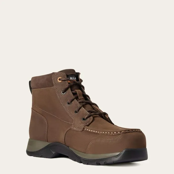 Work Boots Men Ariat Edge LTE Chukka Static Dissipating Composite Toe Work Boot Dark Brown Work Boots Men Ariat Edge LTE Chukka Static Dissipating Composite Toe Work Boot Dark Brown