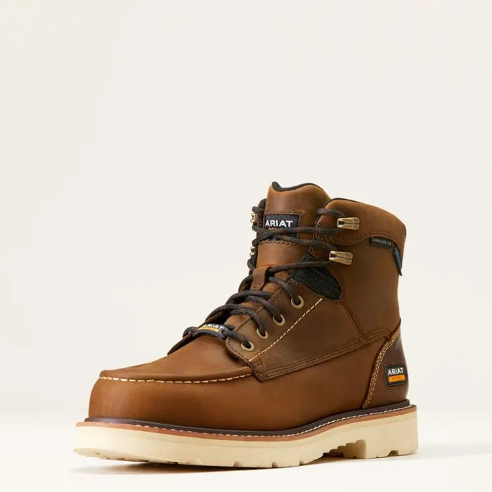 Work Boots Men Ariat Rebar Lift 6034 Waterproof Composite Toe Work Boot Distressed Brown Work Boots Men Ariat Rebar Lift 6034 Waterproof Composite Toe Work Boot Distressed Brown