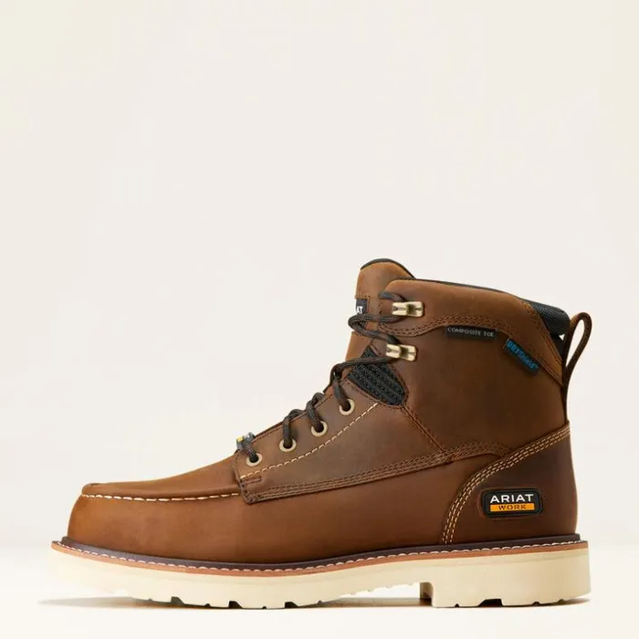 Work Boots Men Ariat Rebar Lift 6034 Waterproof Composite Toe Work Boot Distressed Brown Work Boots Men Ariat Rebar Lift 6034 Waterproof Composite Toe Work Boot Distressed Brown