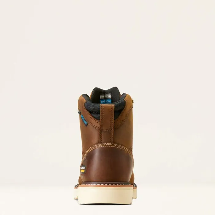 Work Boots Men Ariat Rebar Lift 6034 Waterproof Composite Toe Work Boot Distressed Brown Work Boots Men Ariat Rebar Lift 6034 Waterproof Composite Toe Work Boot Distressed Brown