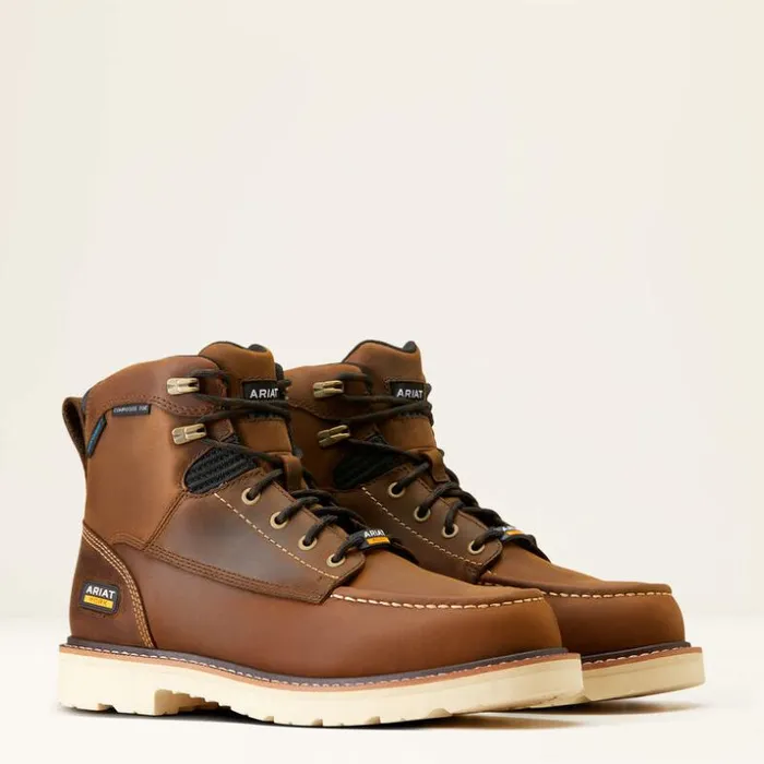 Work Boots Men Ariat Rebar Lift 6034 Waterproof Composite Toe Work Boot Distressed Brown Work Boots Men Ariat Rebar Lift 6034 Waterproof Composite Toe Work Boot Distressed Brown