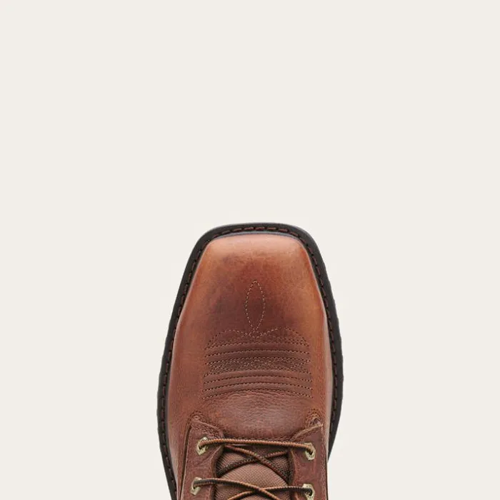 Work Boots Men Ariat RigTek 8034 Wide Square Toe Composite Toe Work Boot Oiled Brown Work Boots Men Ariat RigTek 8034 Wide Square Toe Composite Toe Work Boot Oiled Brown