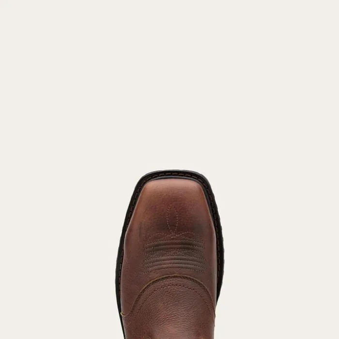 Work Boots Men Ariat RigTek Wide Square Toe Waterproof Composite Toe Work Boot Oiled Brown Work Boots Men Ariat RigTek Wide Square Toe Waterproof Composite Toe Work Boot Oiled Brown