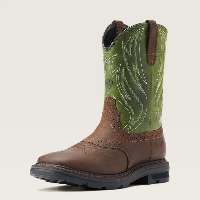 Work Boots Men Ariat Sierra Shock Shield Work Boot Dark Brown