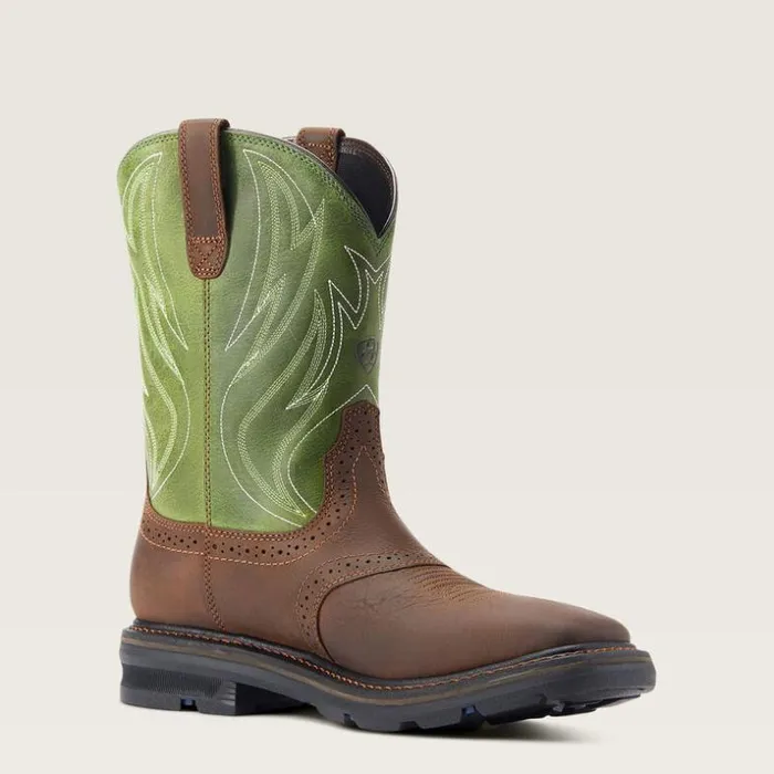 Work Boots Men Ariat Sierra Shock Shield Work Boot Dark Brown Work Boots Men Ariat Sierra Shock Shield Work Boot Dark Brown