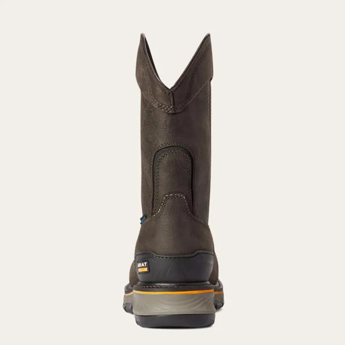 Work Boots Men Ariat Stump Jumper PullOn Waterproof Composite Toe Work Boot Iron Coffee Work Boots Men Ariat Stump Jumper PullOn Waterproof Composite Toe Work Boot Iron Coffee
