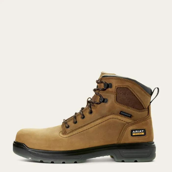 Work Boots Men Ariat Turbo 6034 Waterproof Work Boot Aged Bark Work Boots Men Ariat Turbo 6034 Waterproof Work Boot Aged Bark