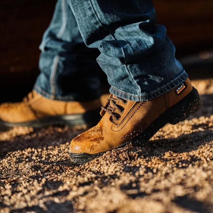 Work Boots Men Ariat Turbo 6034 Waterproof Work Boot Aged Bark Work Boots Men Ariat Turbo 6034 Waterproof Work Boot Aged Bark