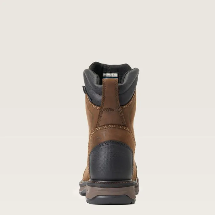 Work Boots Men Ariat WorkHog XT 8034 BOA Waterproof Carbon Toe Work Boot Chocolate Brown Work Boots Men Ariat WorkHog XT 8034 BOA Waterproof Carbon Toe Work Boot Chocolate Brown