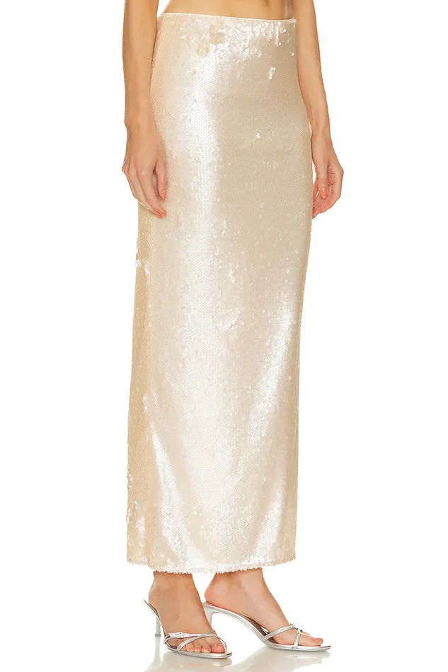 X Bridget Lilium Skirt Beige Neutral Women Lovers and Friends Skirts X Bridget Lilium Skirt Beige Neutral Women Lovers and Friends Skirts