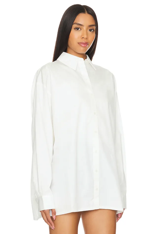 X Maggie Macdonald Mia Shirt White Women Lovers and Friends Tops X Maggie Macdonald Mia Shirt White Women Lovers and Friends Tops