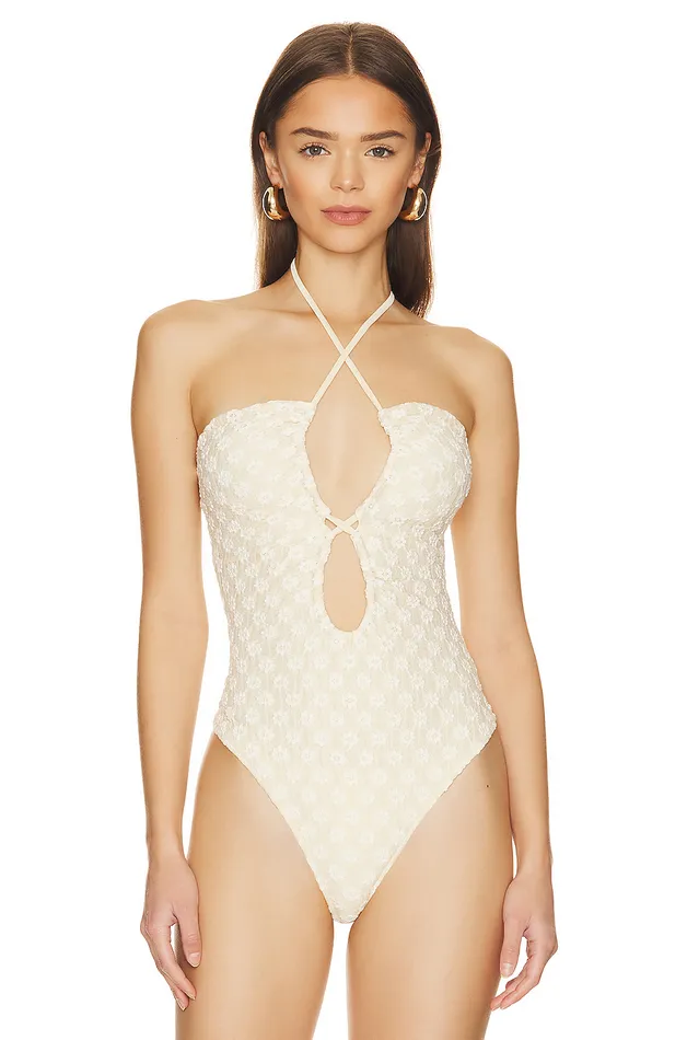 Xenia Bodysuit Ivory Women Lovers and Friends Tops Xenia Bodysuit Ivory Women Lovers and Friends Tops
